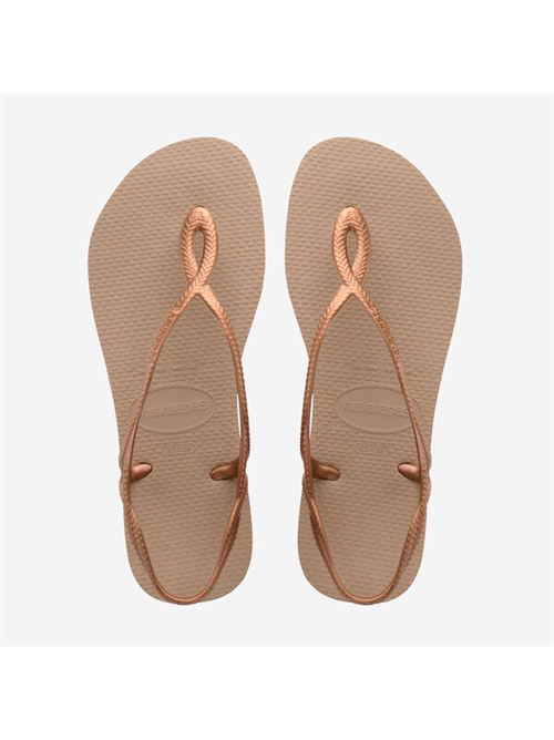 Sandali donna colore Rose gold